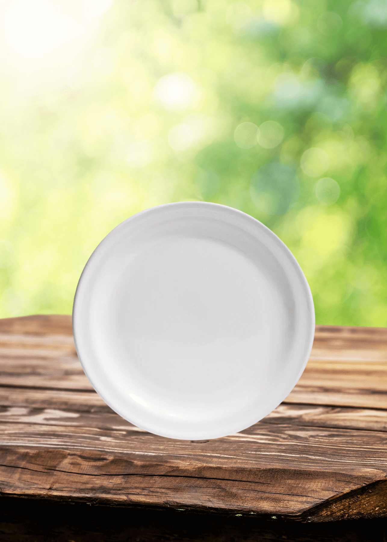 Mayoreo de Plato de cerámica blanco Madrileño 20 cm