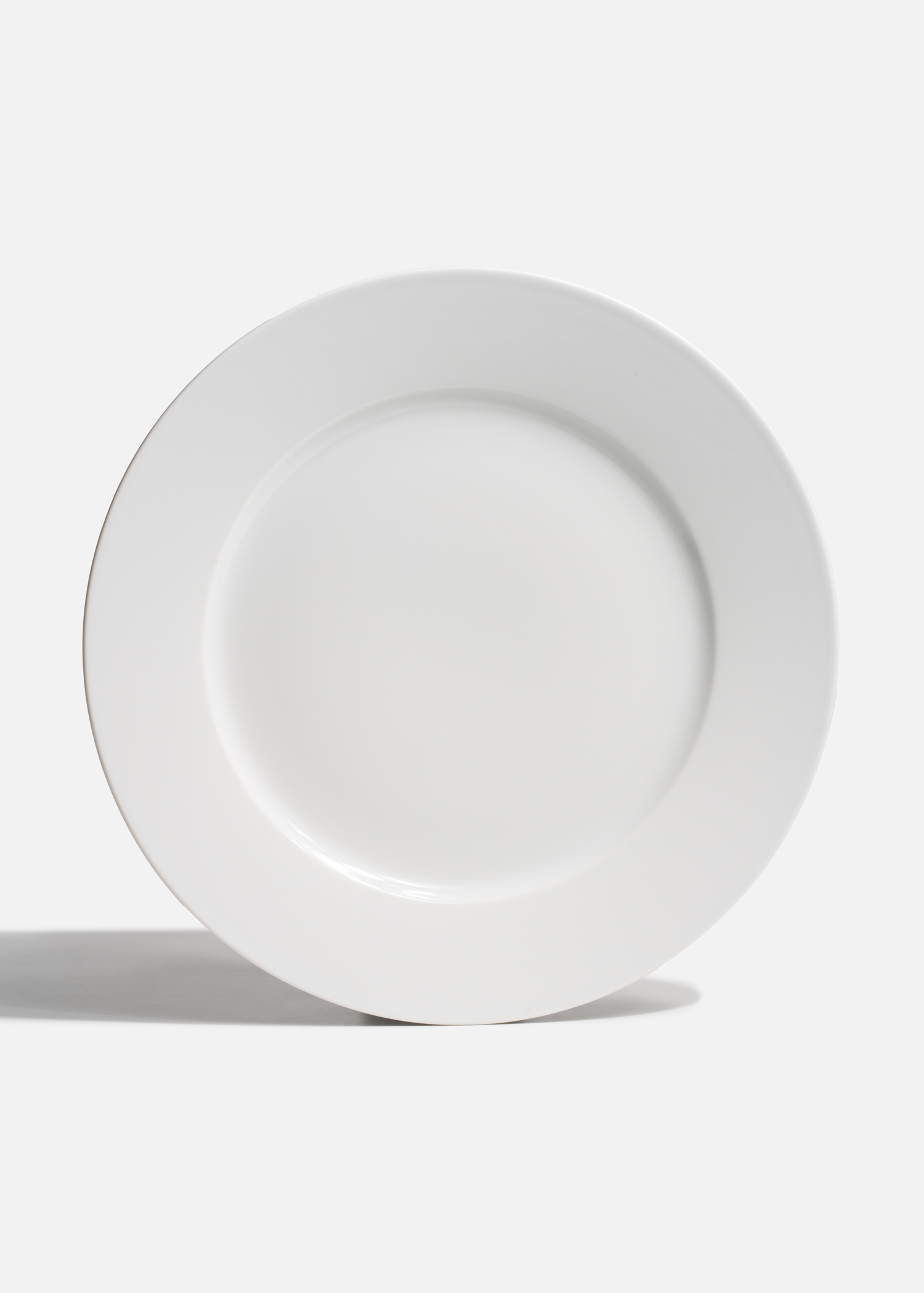 Precio mayoreo Platos de porcelana con ala blancos Elegance